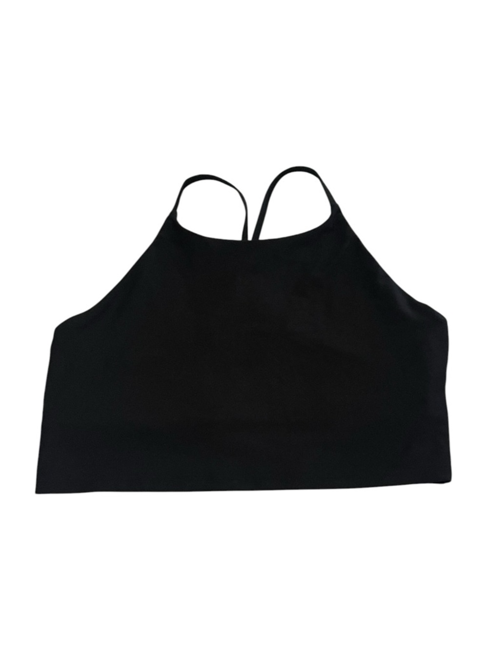 Old Navy Black High Neck Crop Top